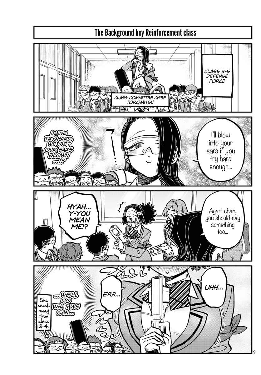 Komi-san wa Komyushou Desu. Chapter 333 page 8