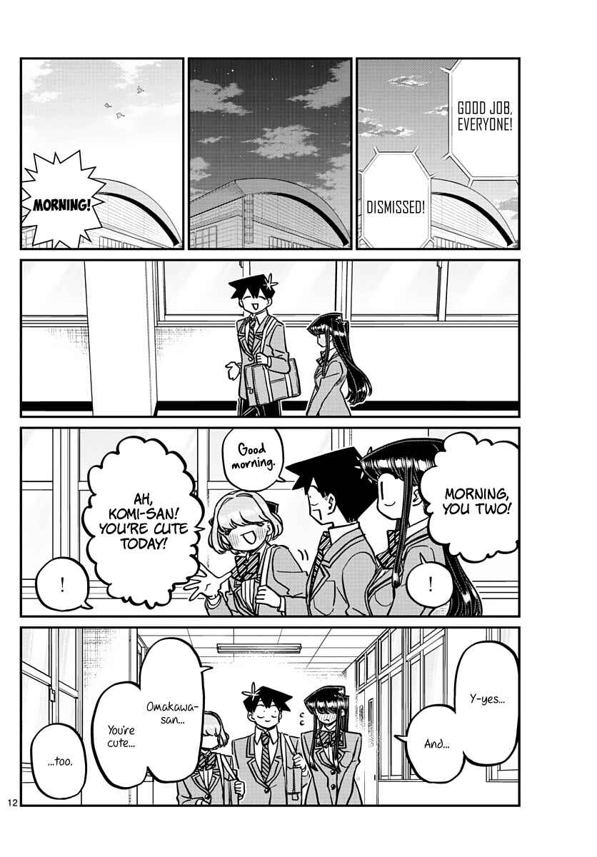 Komi-san wa Komyushou Desu. Chapter 334 page 11