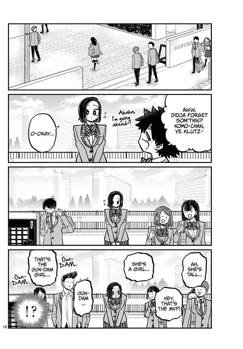 Komi-san wa Komyushou Desu. Chapter 334 page 15