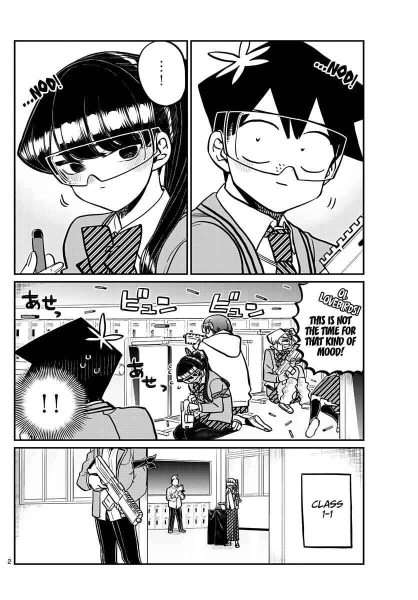 Komi-san wa Komyushou Desu. Chapter 334 page 1