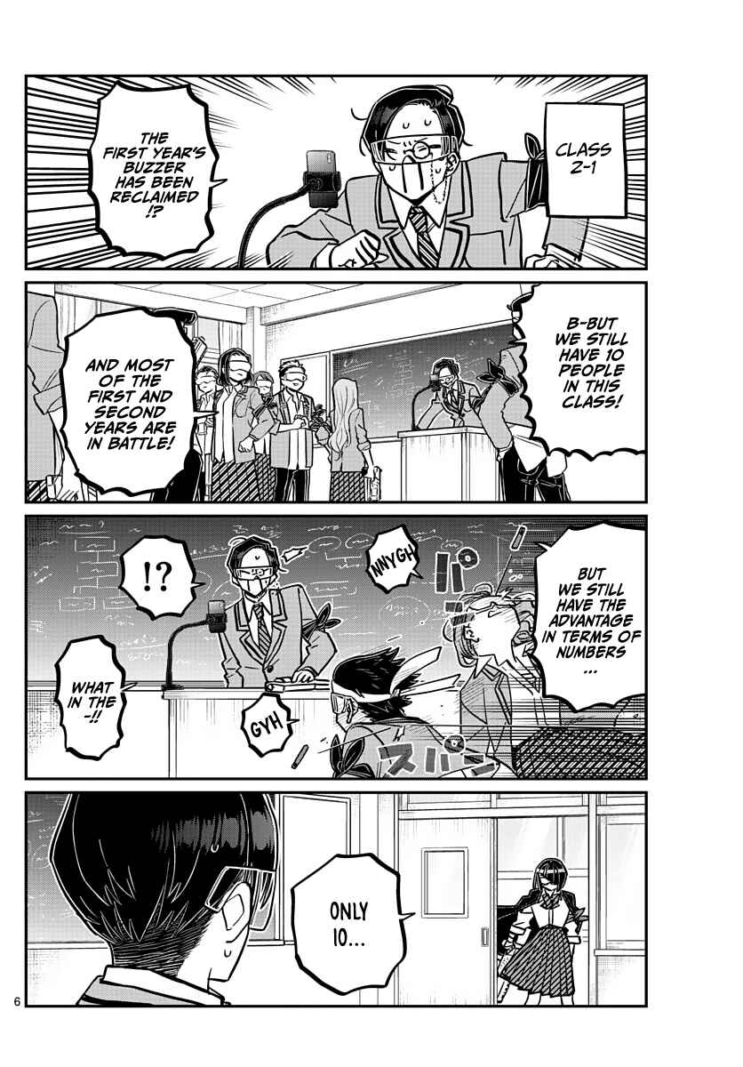 Komi-san wa Komyushou Desu. Chapter 334 page 5