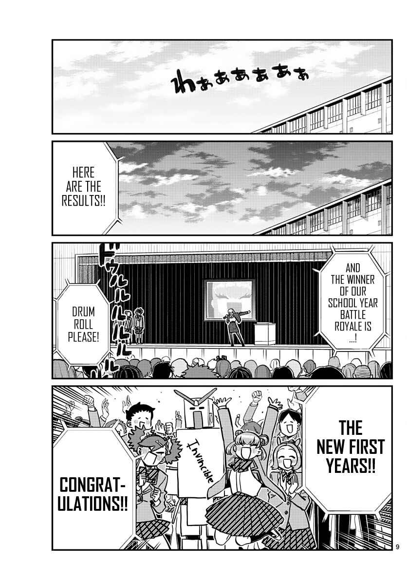 Komi-san wa Komyushou Desu. Chapter 334 page 8