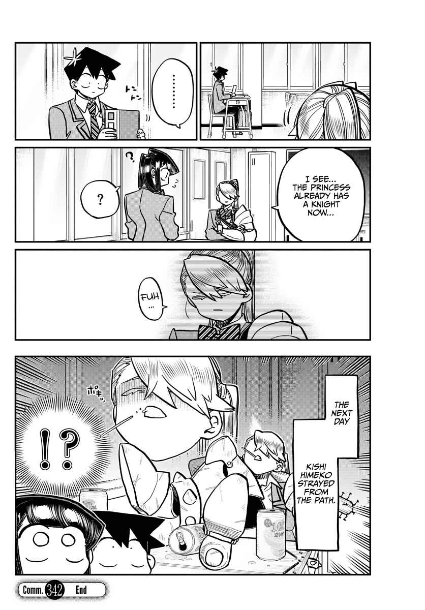 Komi-san wa Komyushou Desu. Chapter 342 page 10