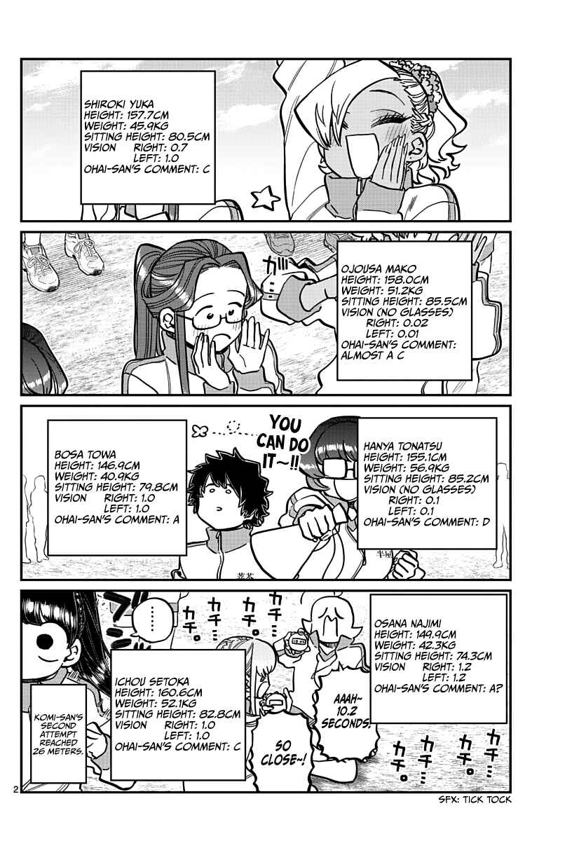 Komi-san wa Komyushou Desu. Chapter 346 page 1