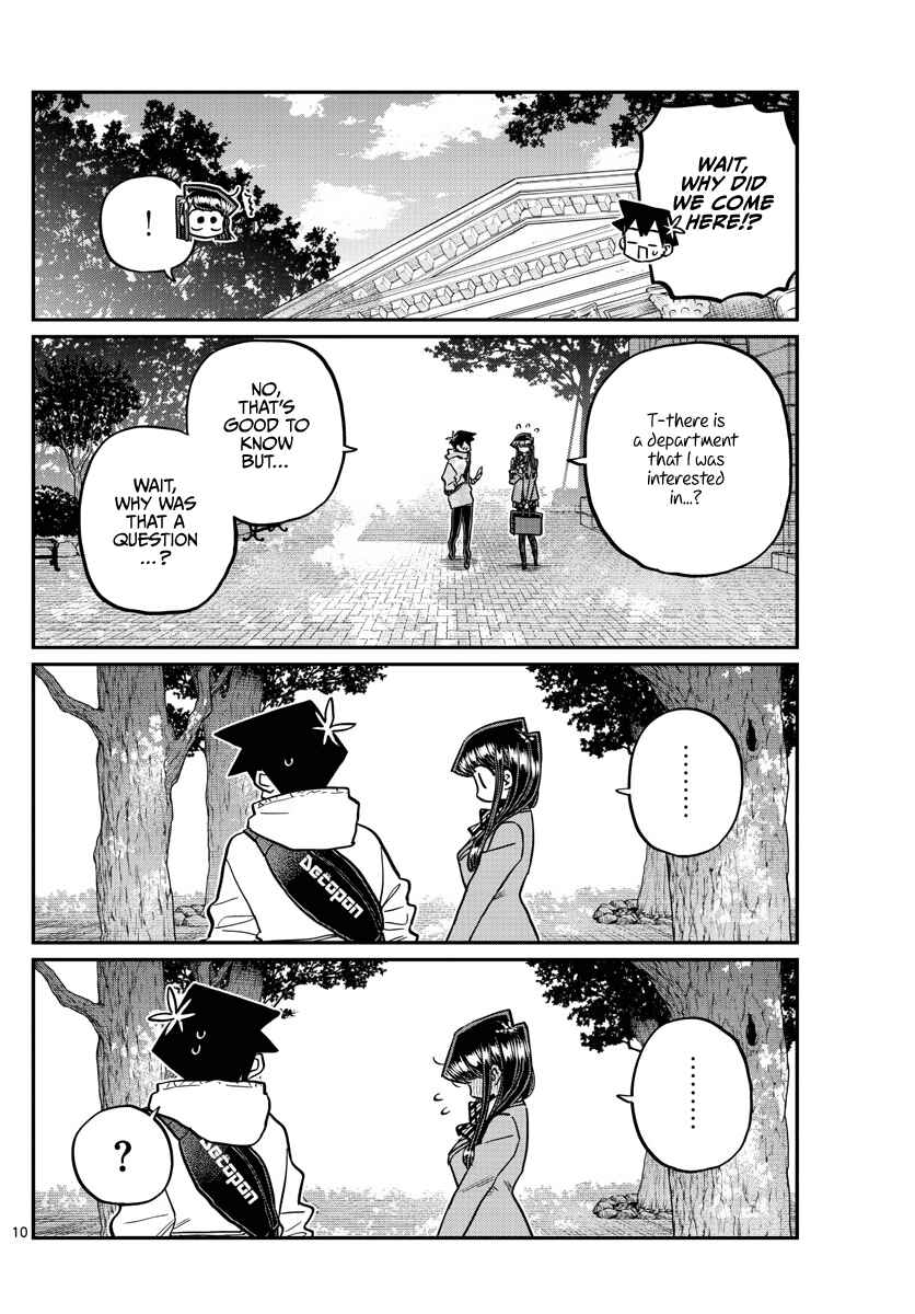 Komi-san wa Komyushou Desu. Chapter 348 page 9
