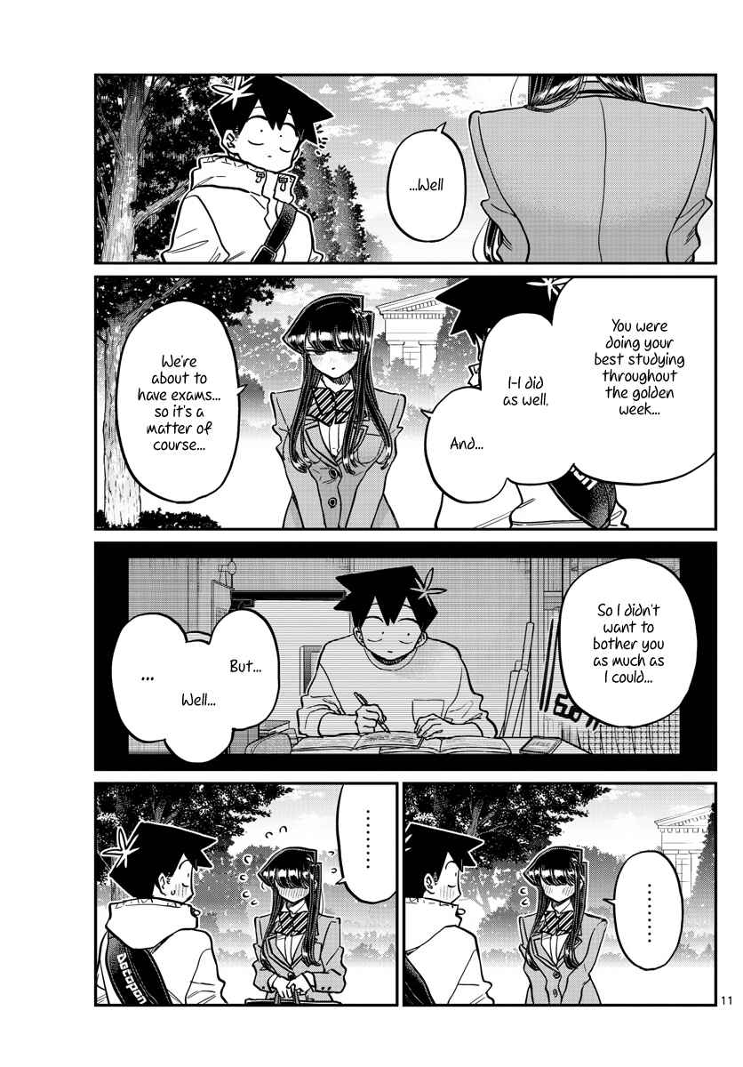 Komi-san wa Komyushou Desu. Chapter 348 page 10