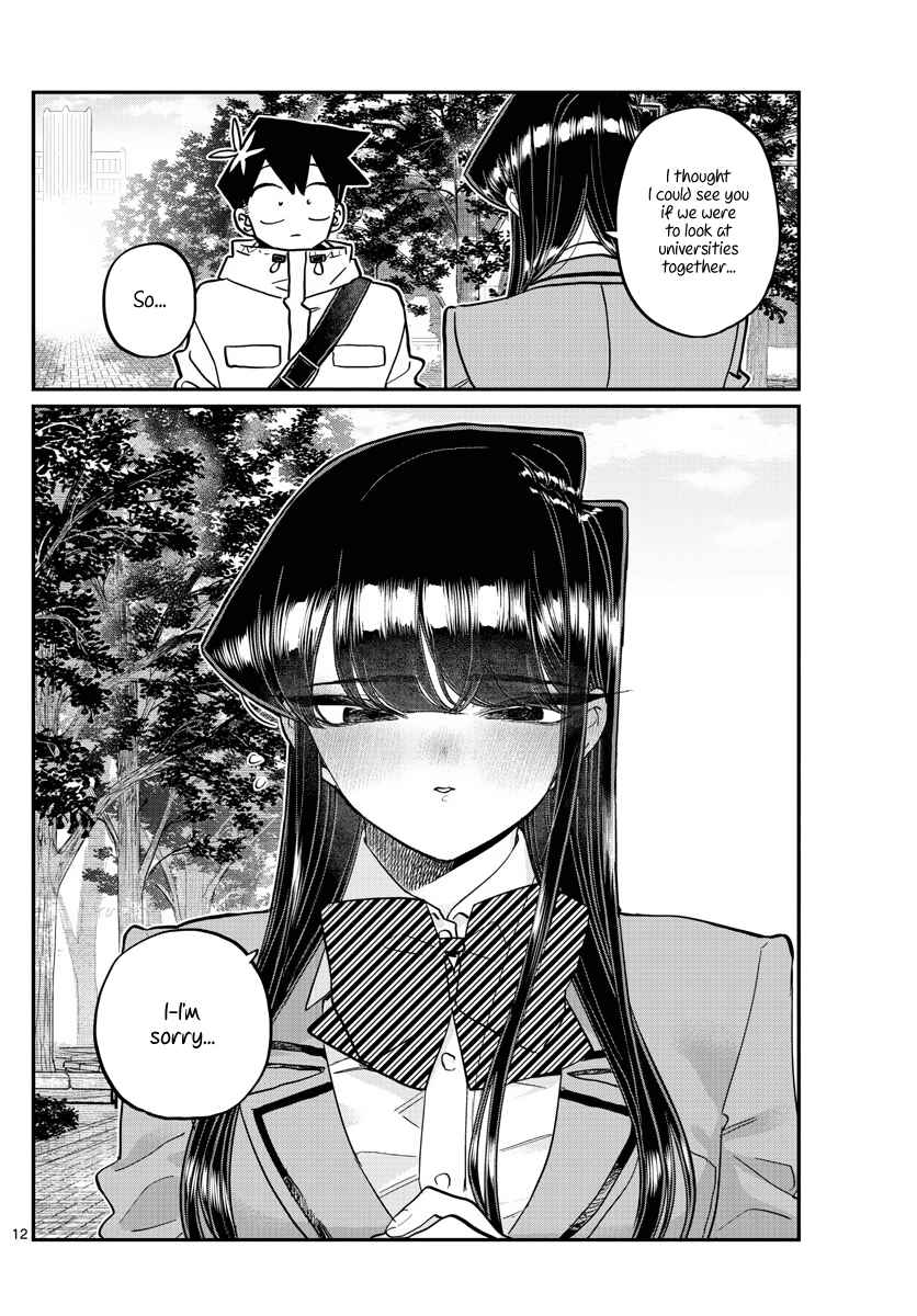 Komi-san wa Komyushou Desu. Chapter 348 page 11