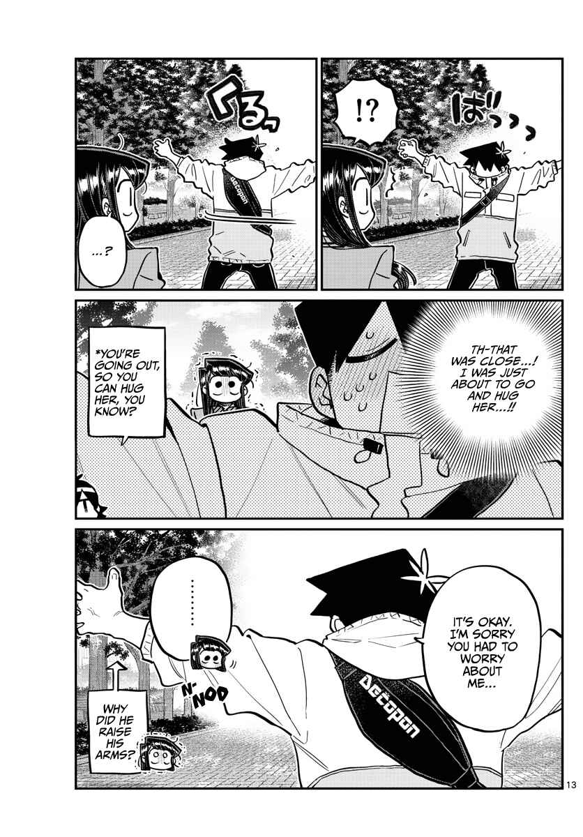 Komi-san wa Komyushou Desu. Chapter 348 page 12