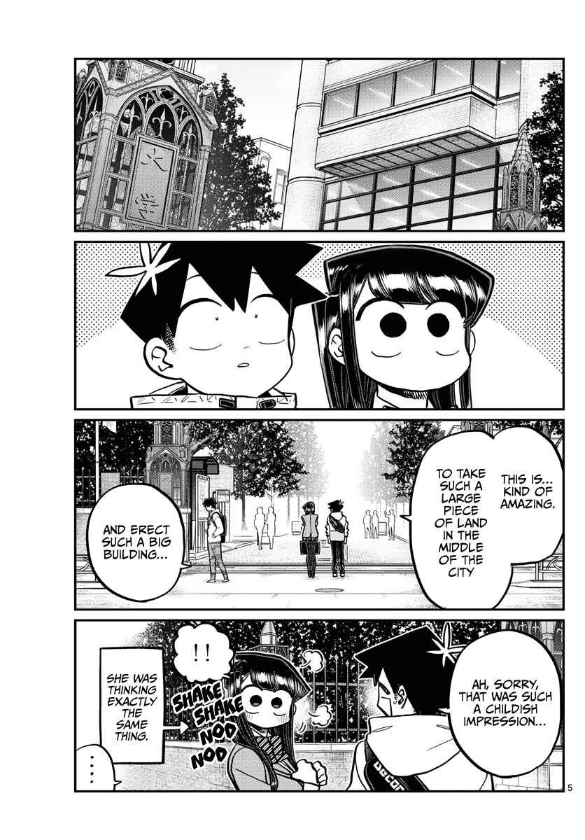 Komi-san wa Komyushou Desu. Chapter 348 page 4