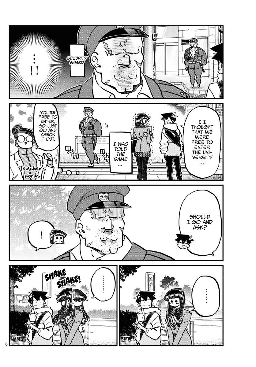 Komi-san wa Komyushou Desu. Chapter 348 page 5