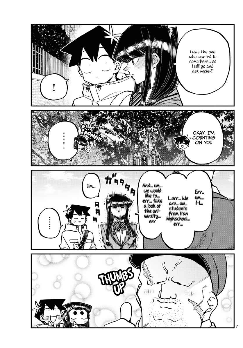 Komi-san wa Komyushou Desu. Chapter 348 page 6