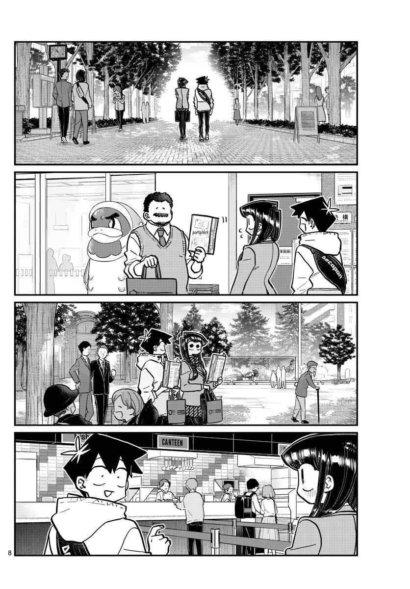 Komi-san wa Komyushou Desu. Chapter 348 page 7