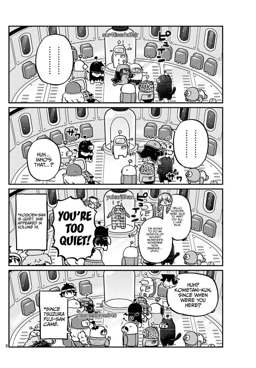 Komi-san wa Komyushou Desu. Chapter 352 page 5