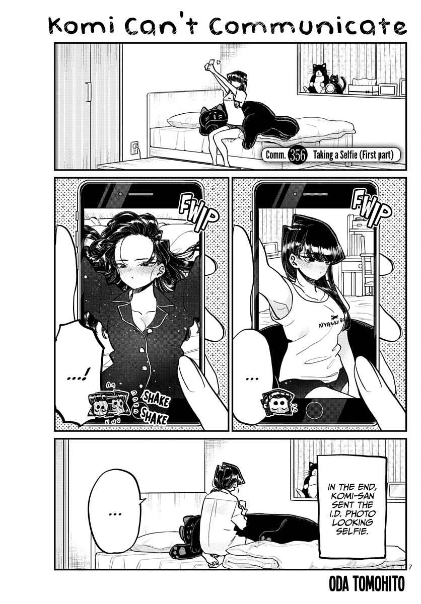 Komi-san wa Komyushou Desu. Chapter 356 page 0
