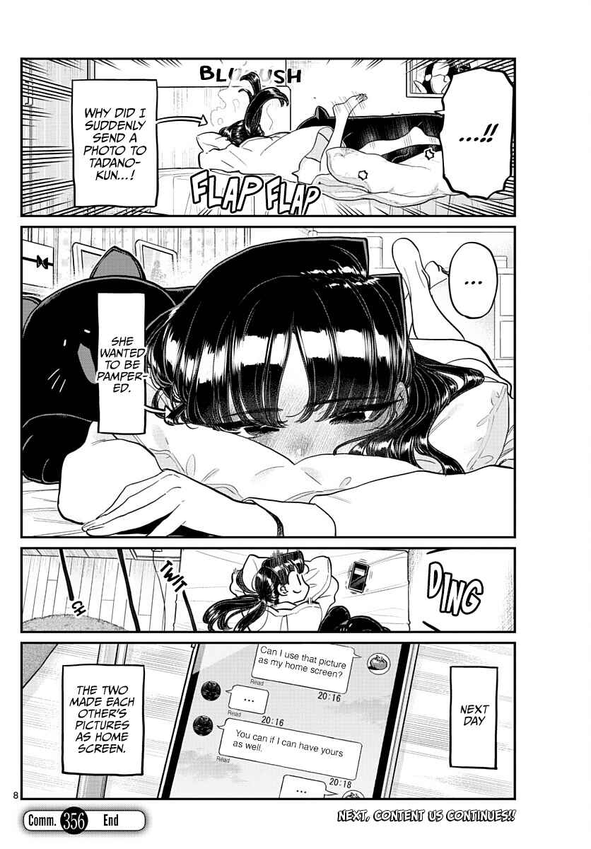Komi-san wa Komyushou Desu. Chapter 356 page 1