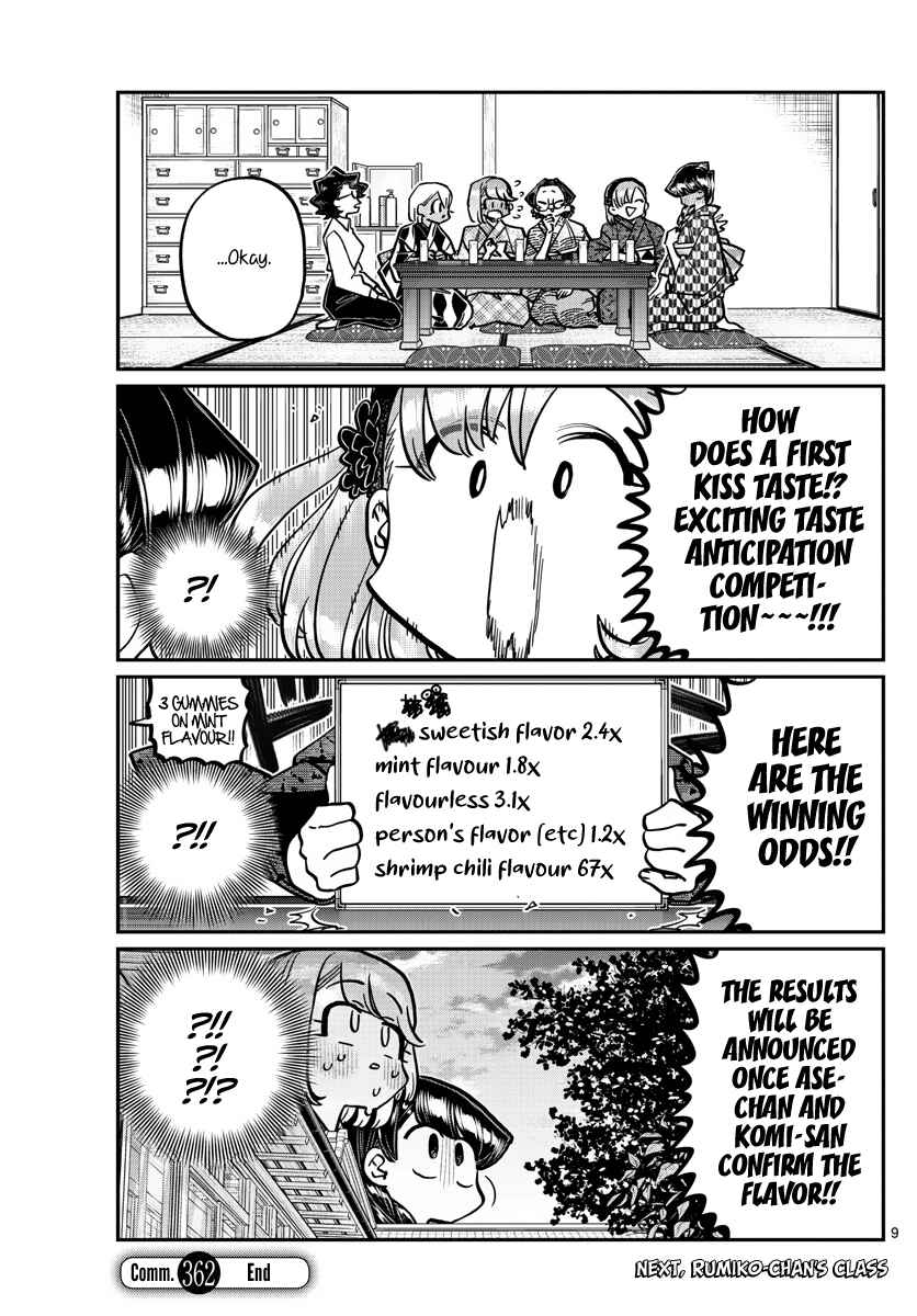 Komi-san wa Komyushou Desu. Chapter 362 page 8