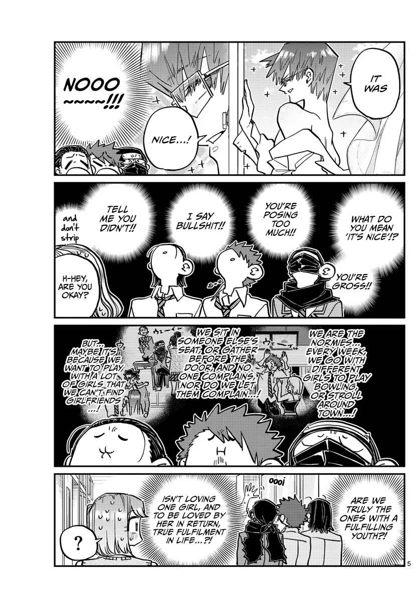 Komi-san wa Komyushou Desu. Chapter 365 page 4