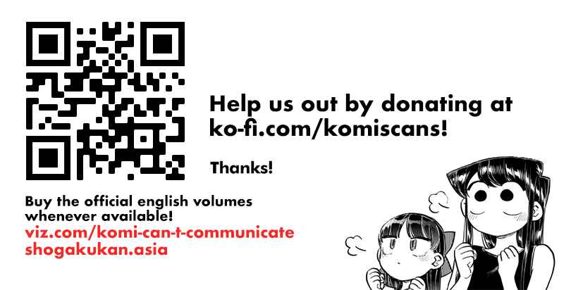 Komi-san wa Komyushou Desu. Chapter 365 page 8