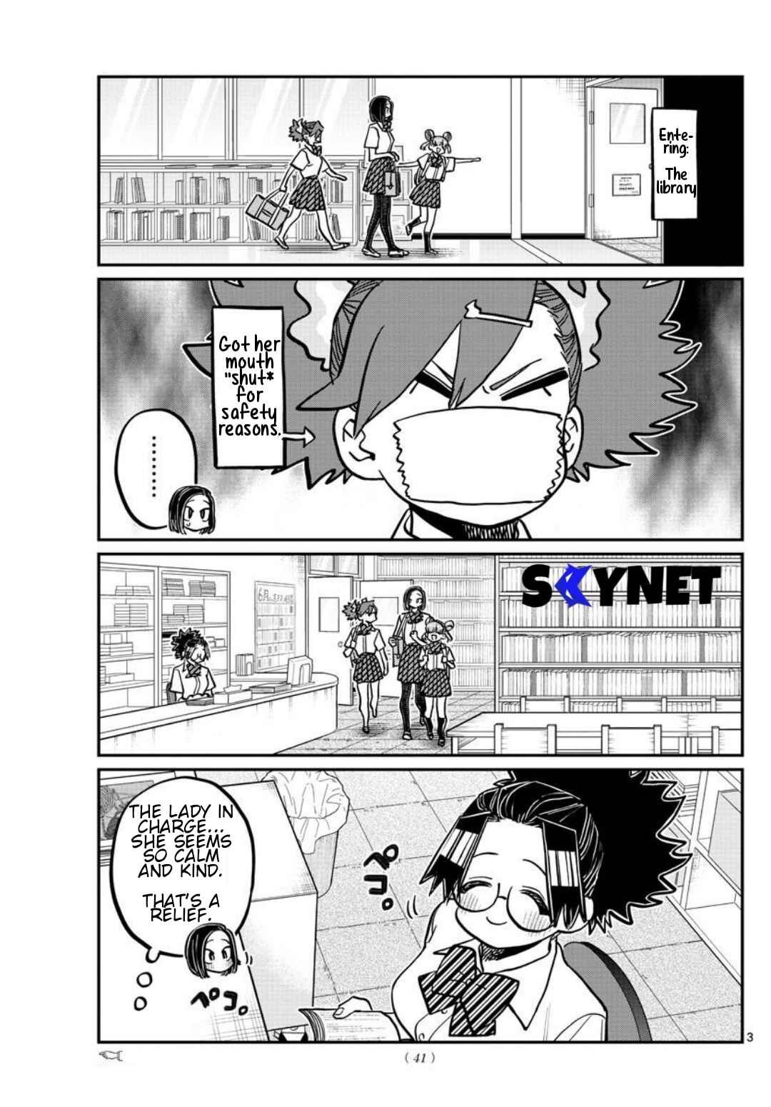 Komi-san wa Komyushou Desu. Chapter 371 page 3