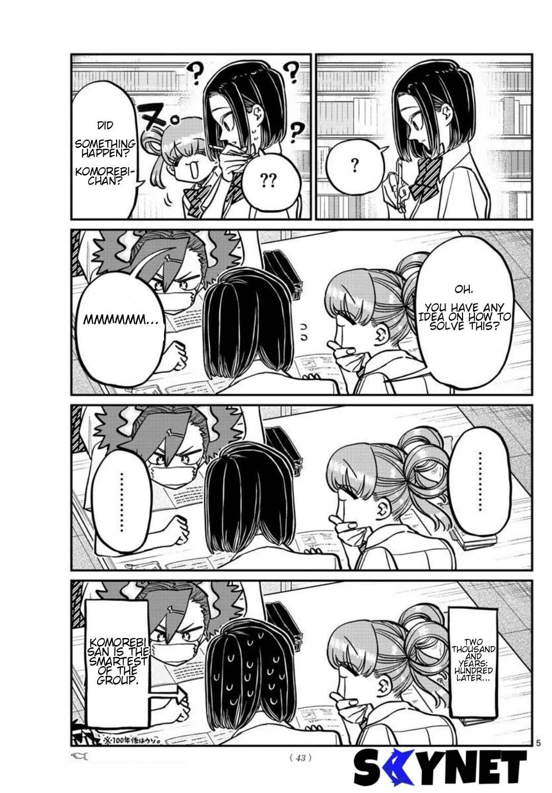 Komi-san wa Komyushou Desu. Chapter 371 page 5