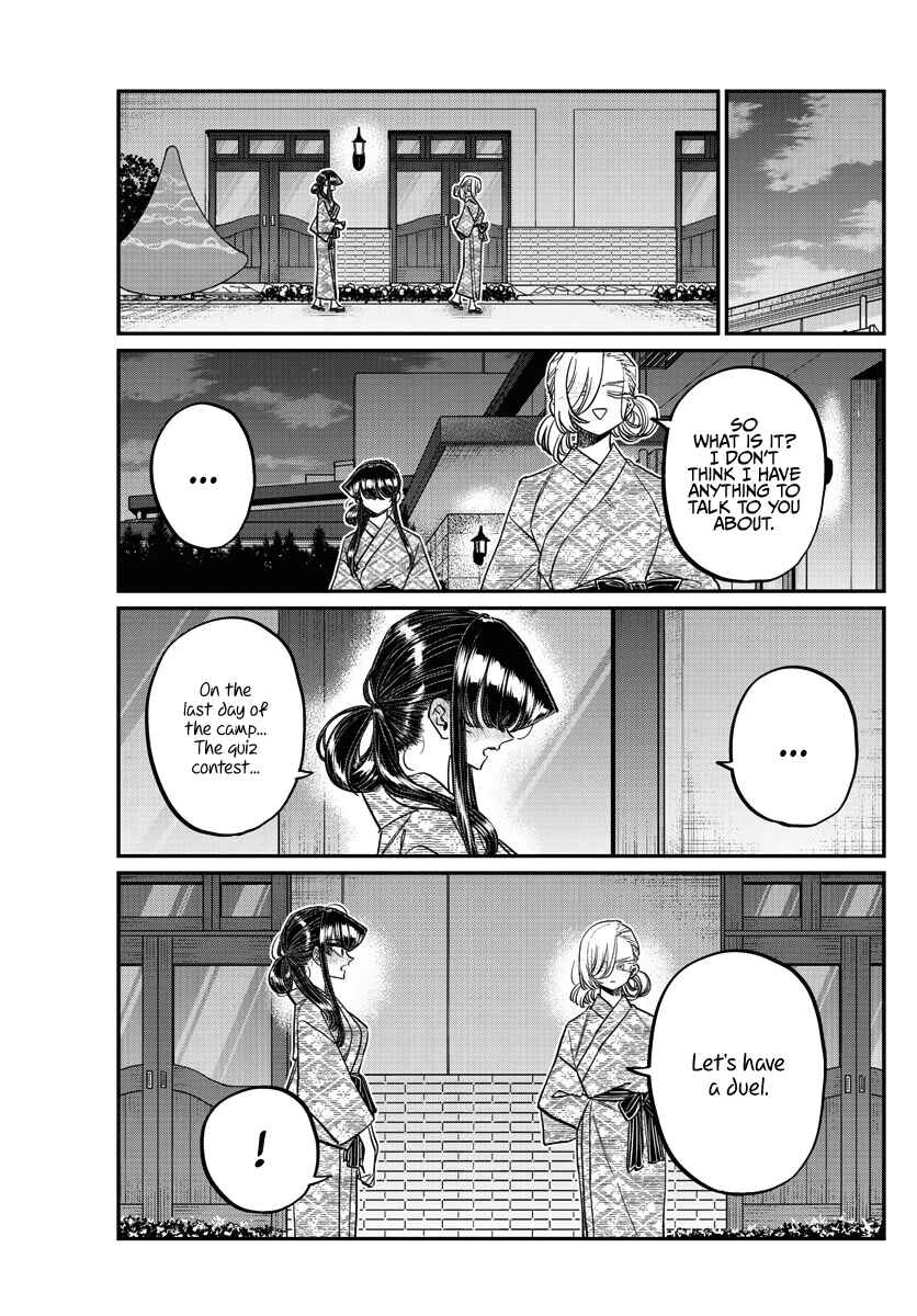 Komi-san wa Komyushou Desu. Chapter 383 page 10