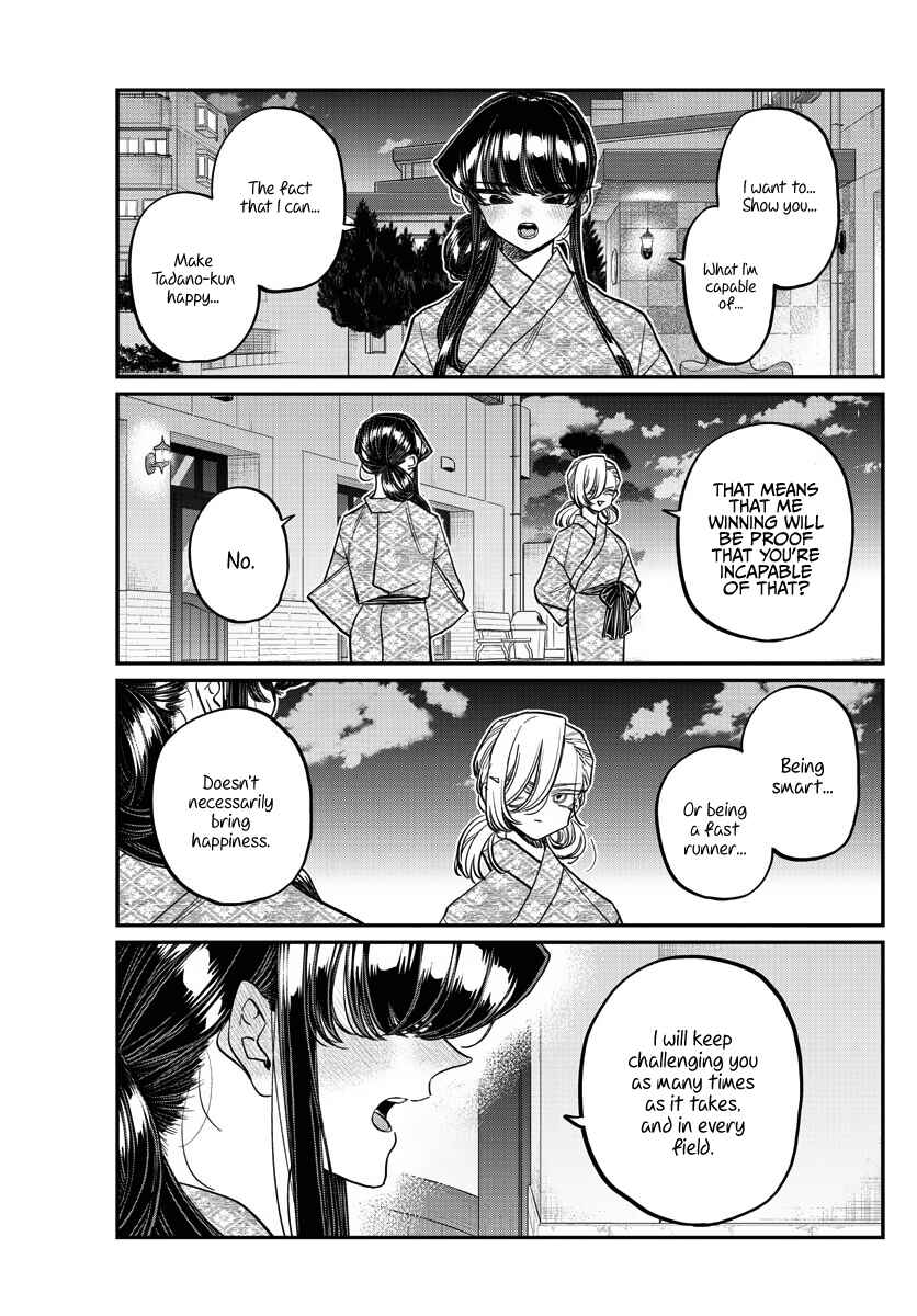 Komi-san wa Komyushou Desu. Chapter 383 page 12