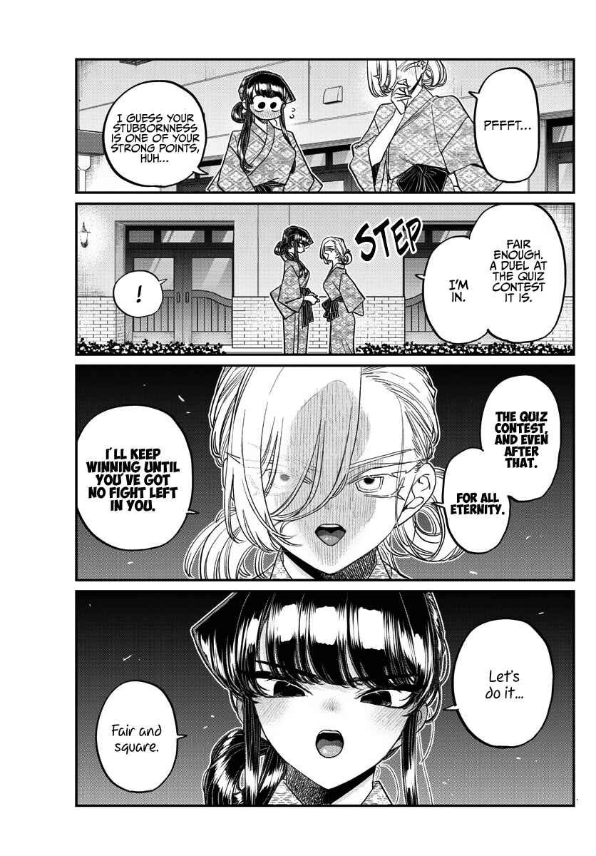 Komi-san wa Komyushou Desu. Chapter 383 page 14