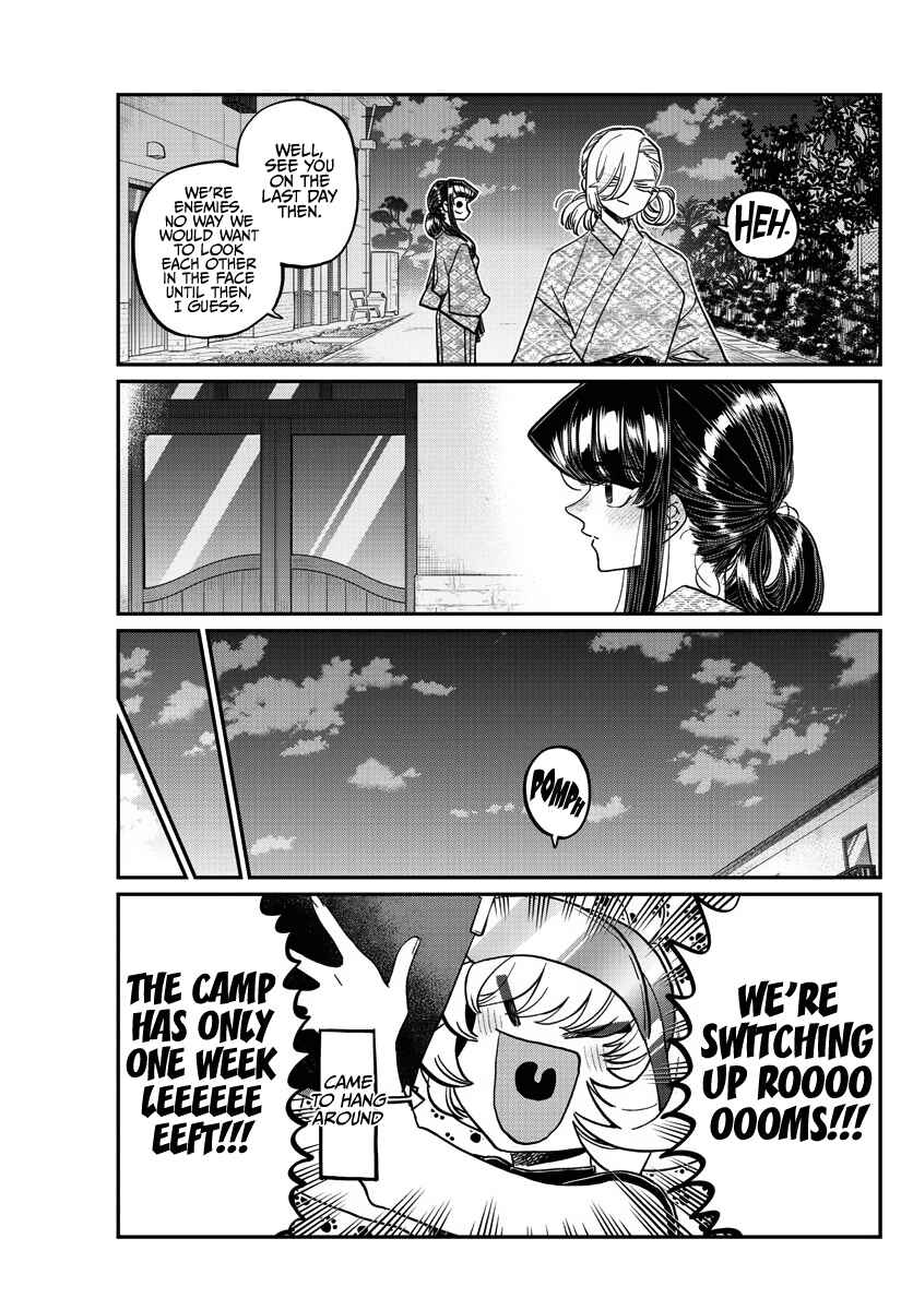 Komi-san wa Komyushou Desu. Chapter 383 page 16