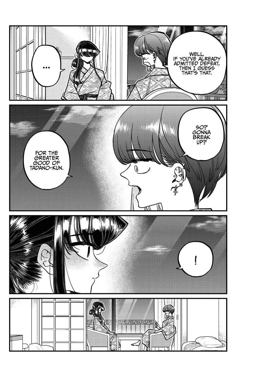 Komi-san wa Komyushou Desu. Chapter 383 page 3