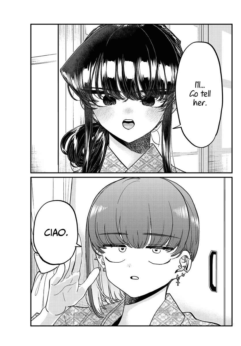 Komi-san wa Komyushou Desu. Chapter 383 page 8