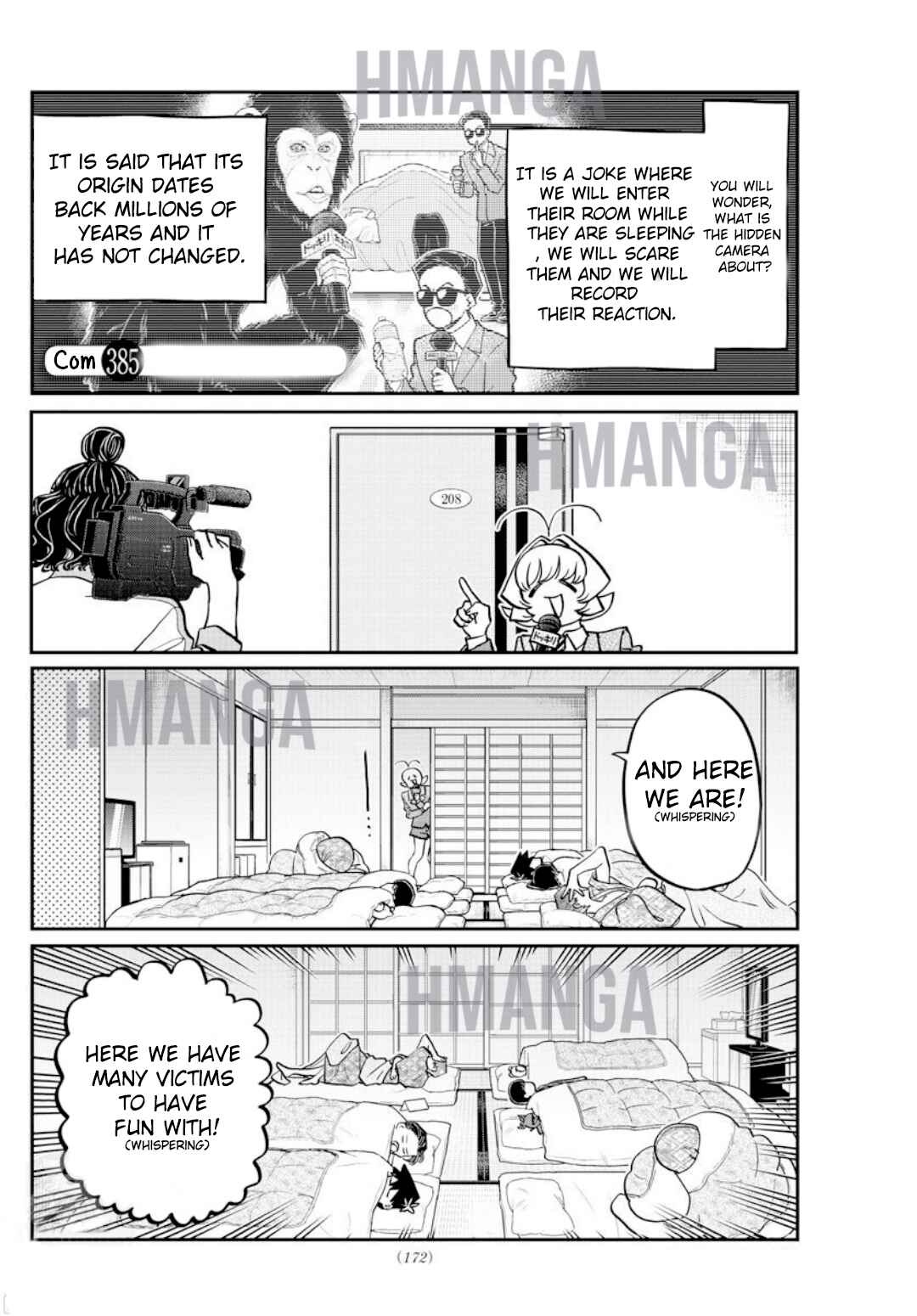 Komi-san wa Komyushou Desu. Chapter 385 page 2