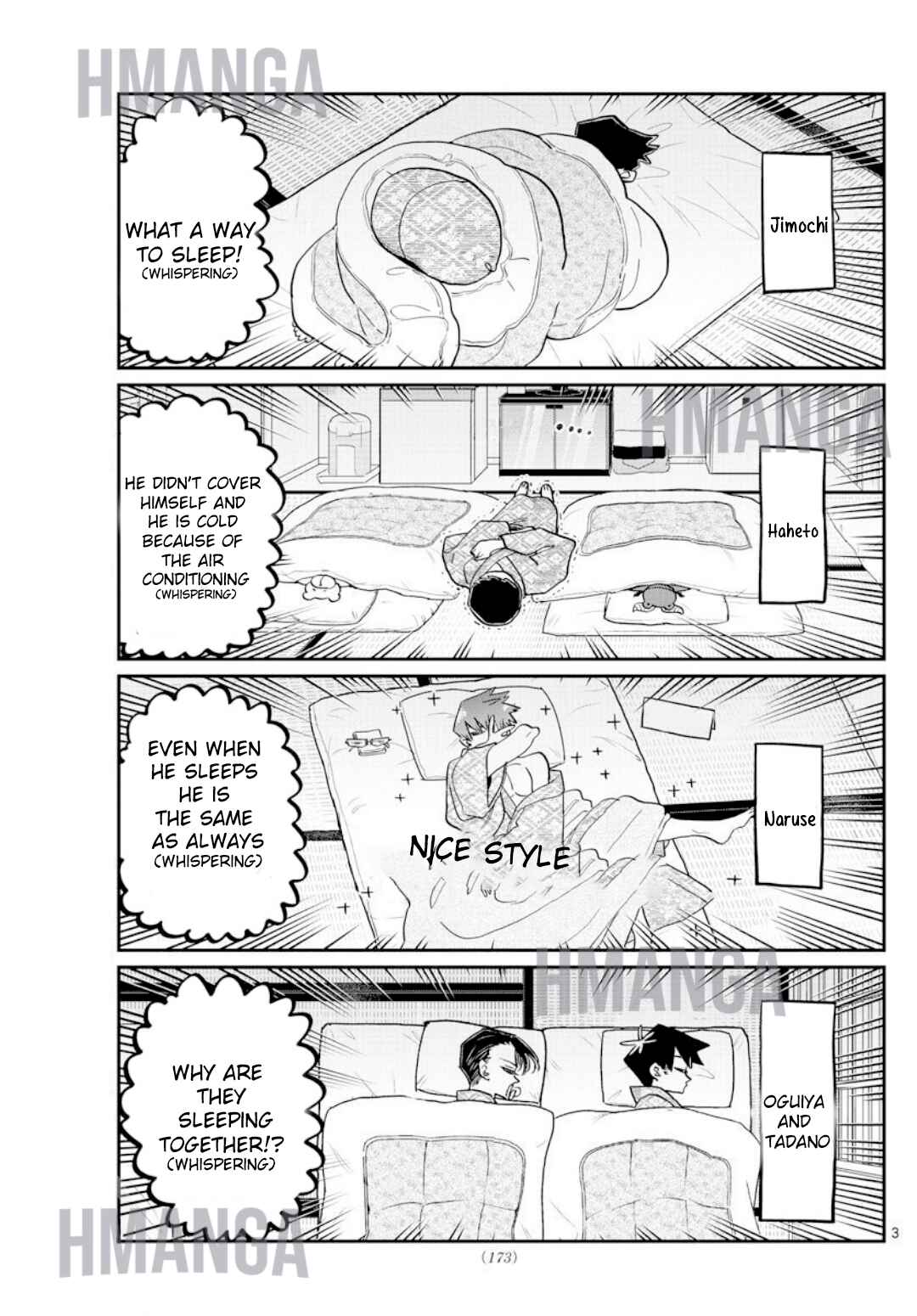 Komi-san wa Komyushou Desu. Chapter 385 page 3