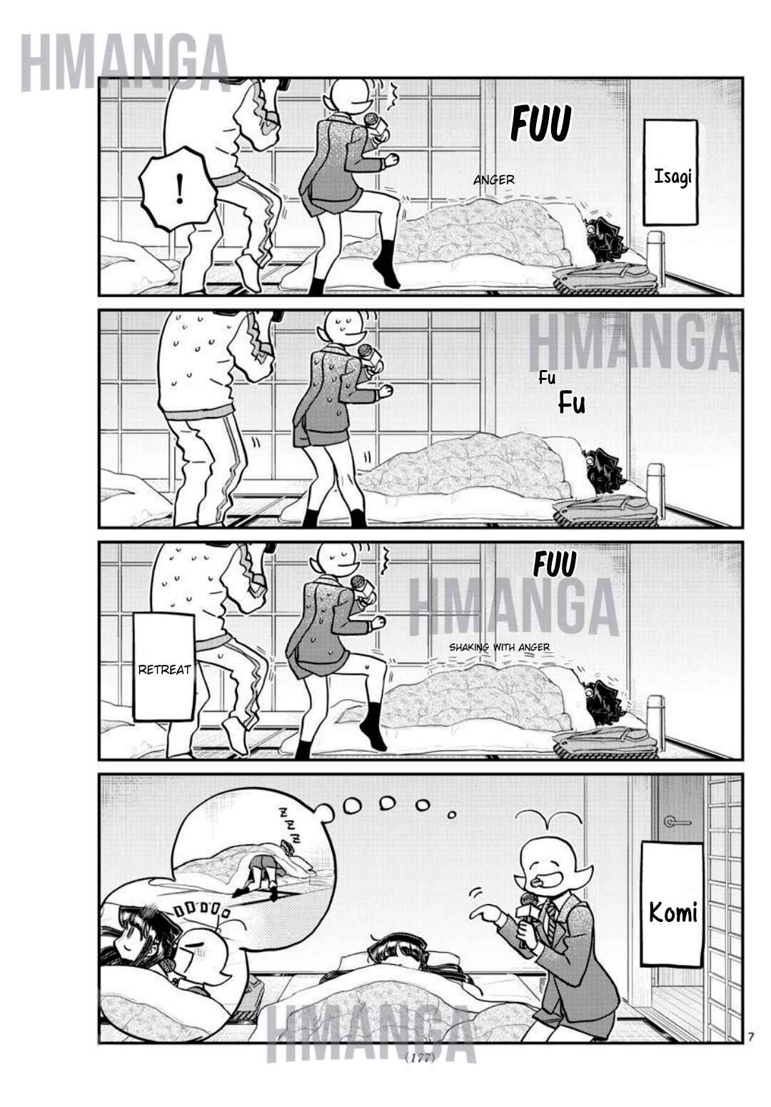 Komi-san wa Komyushou Desu. Chapter 385 page 7