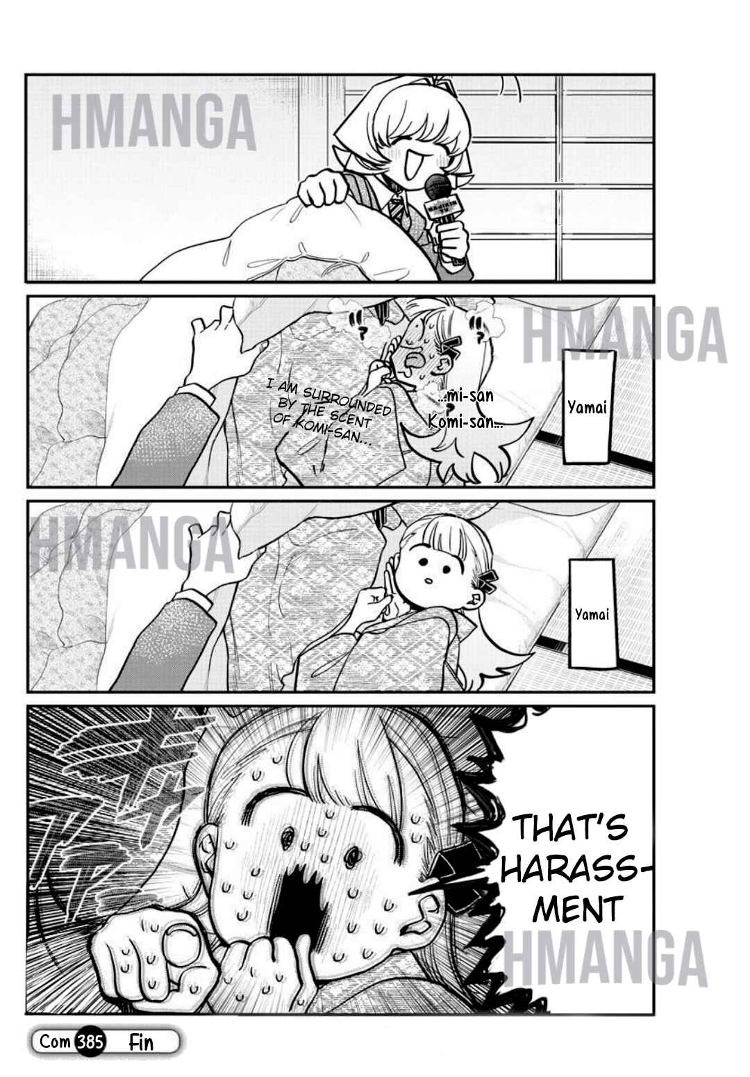Komi-san wa Komyushou Desu. Chapter 385 page 8