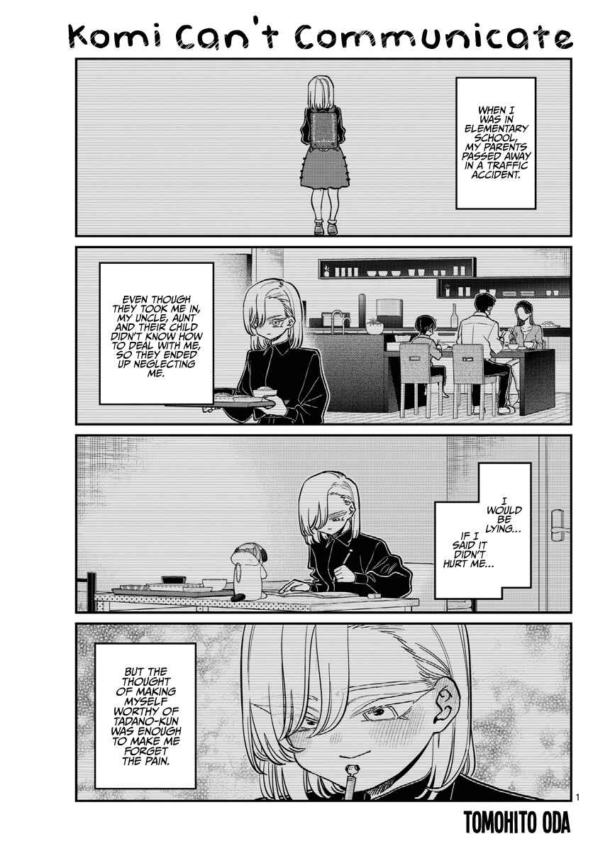 Komi-san wa Komyushou Desu. Chapter 391 page 0