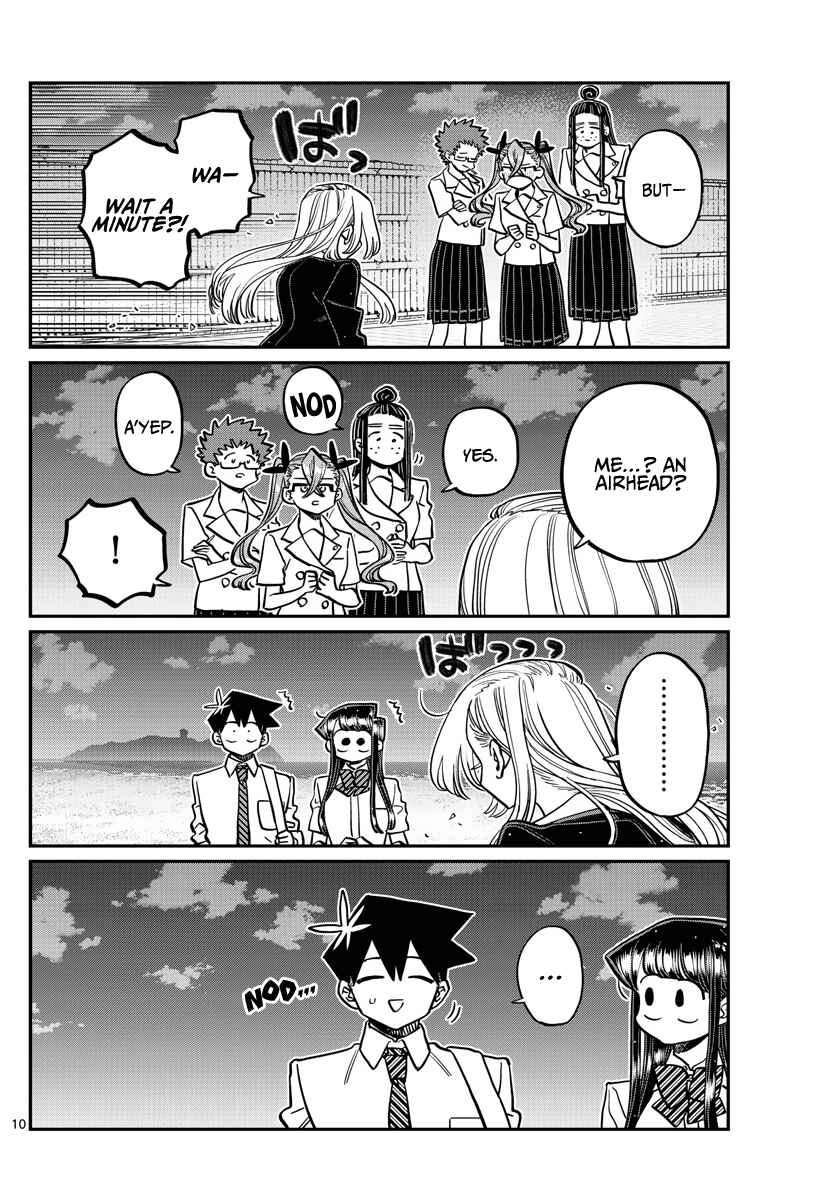 Komi-san wa Komyushou Desu. Chapter 391 page 9