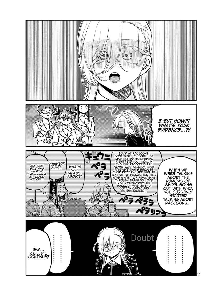 Komi-san wa Komyushou Desu. Chapter 391 page 10