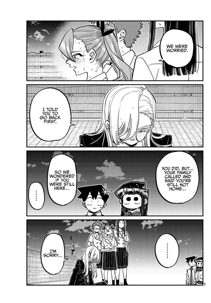 Komi-san wa Komyushou Desu. Chapter 391 page 4