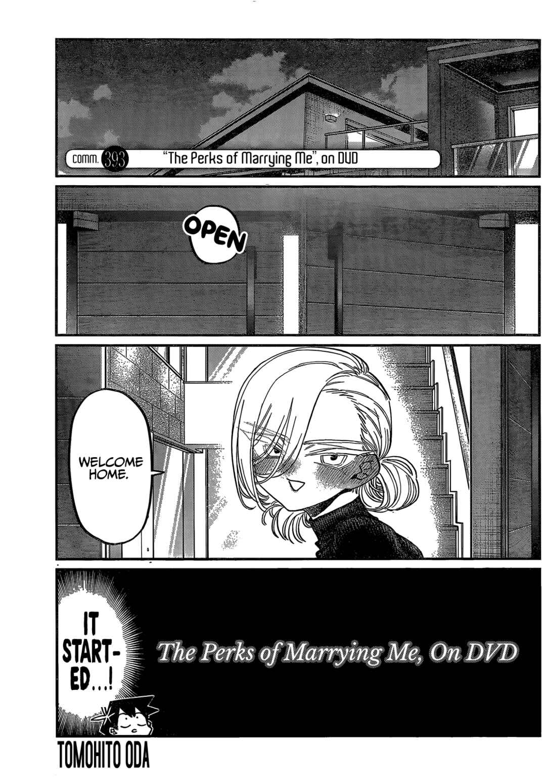 Komi-san wa Komyushou Desu. Chapter 393 page 0