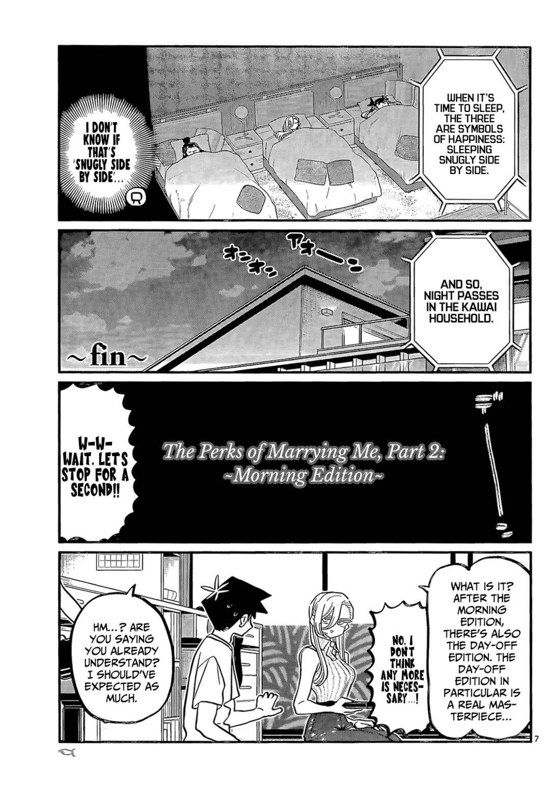 Komi-san wa Komyushou Desu. Chapter 393 page 6