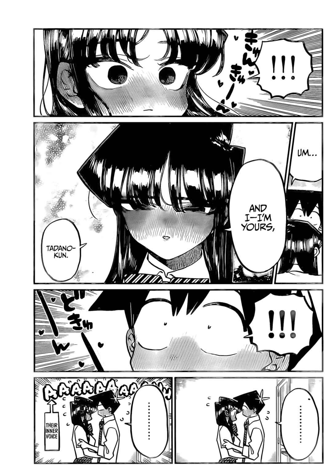 Komi-san wa Komyushou Desu. Chapter 395 page 11