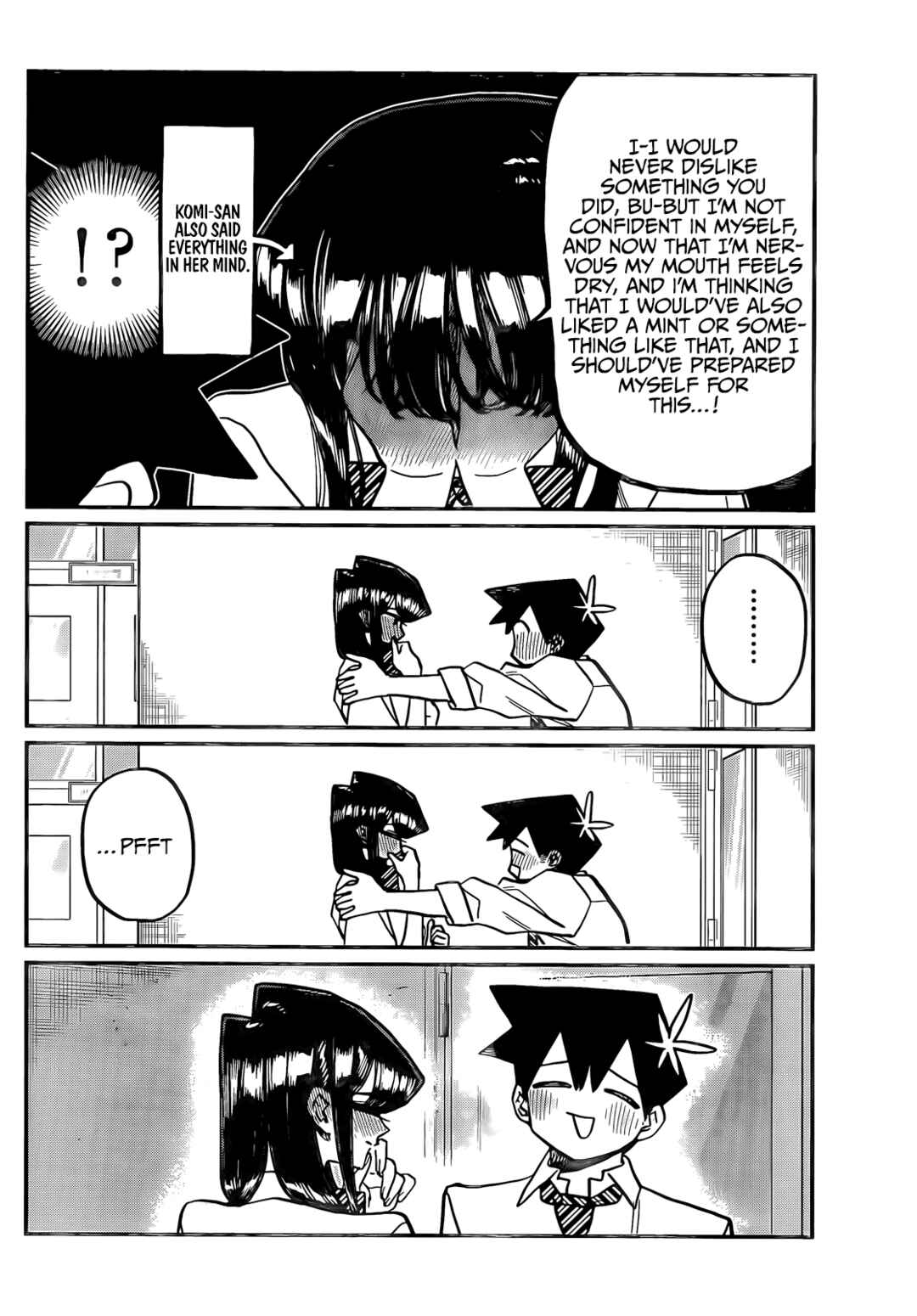 Komi-san wa Komyushou Desu. Chapter 395 page 14