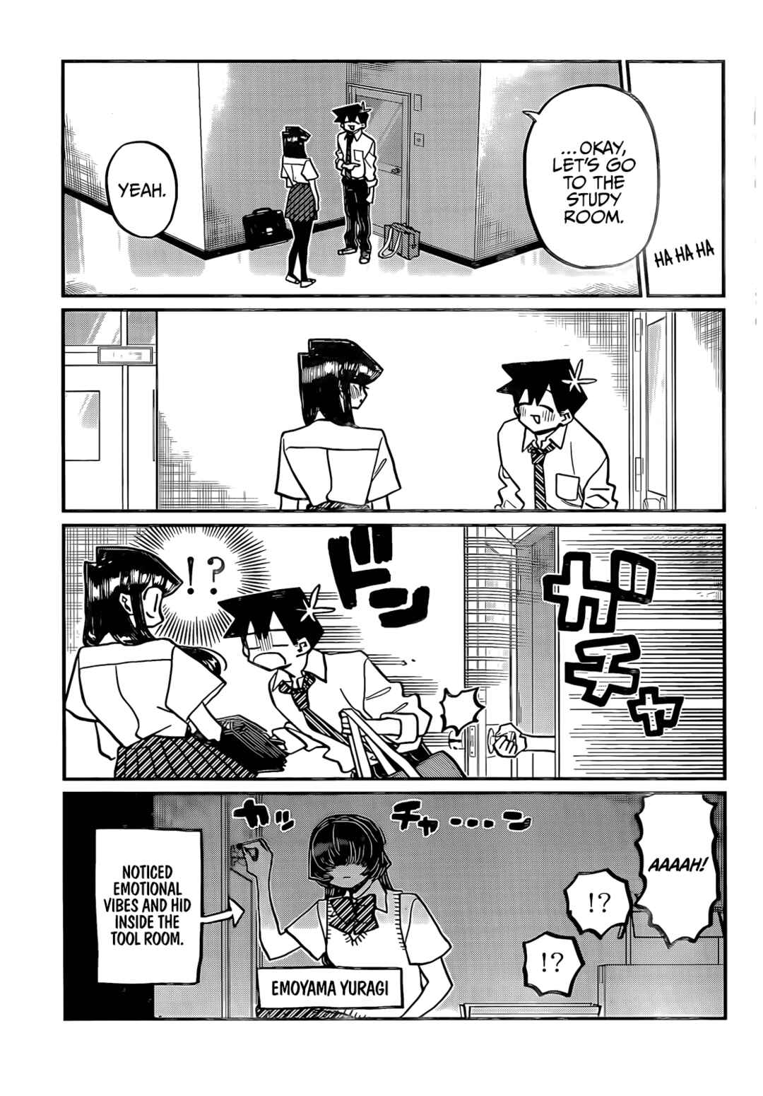 Komi-san wa Komyushou Desu. Chapter 395 page 15