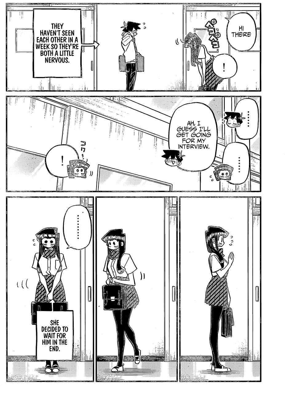 Komi-san wa Komyushou Desu. Chapter 395 page 2