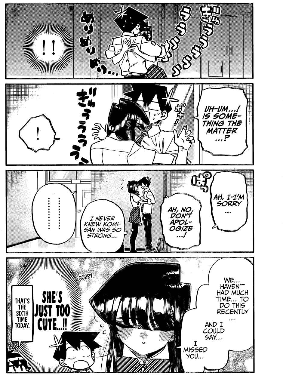 Komi-san wa Komyushou Desu. Chapter 395 page 8