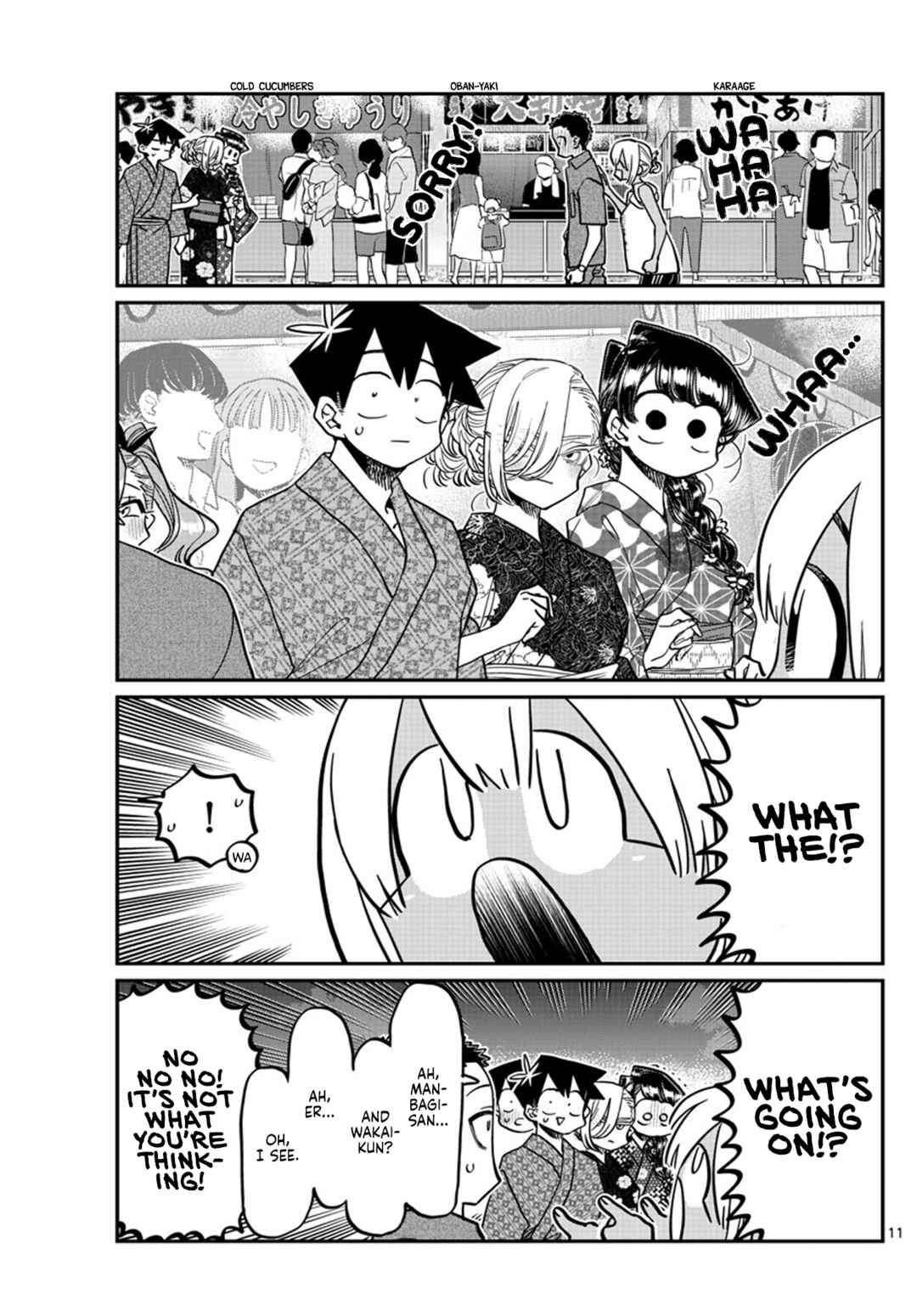 Komi-san wa Komyushou Desu. Chapter 398 page 10