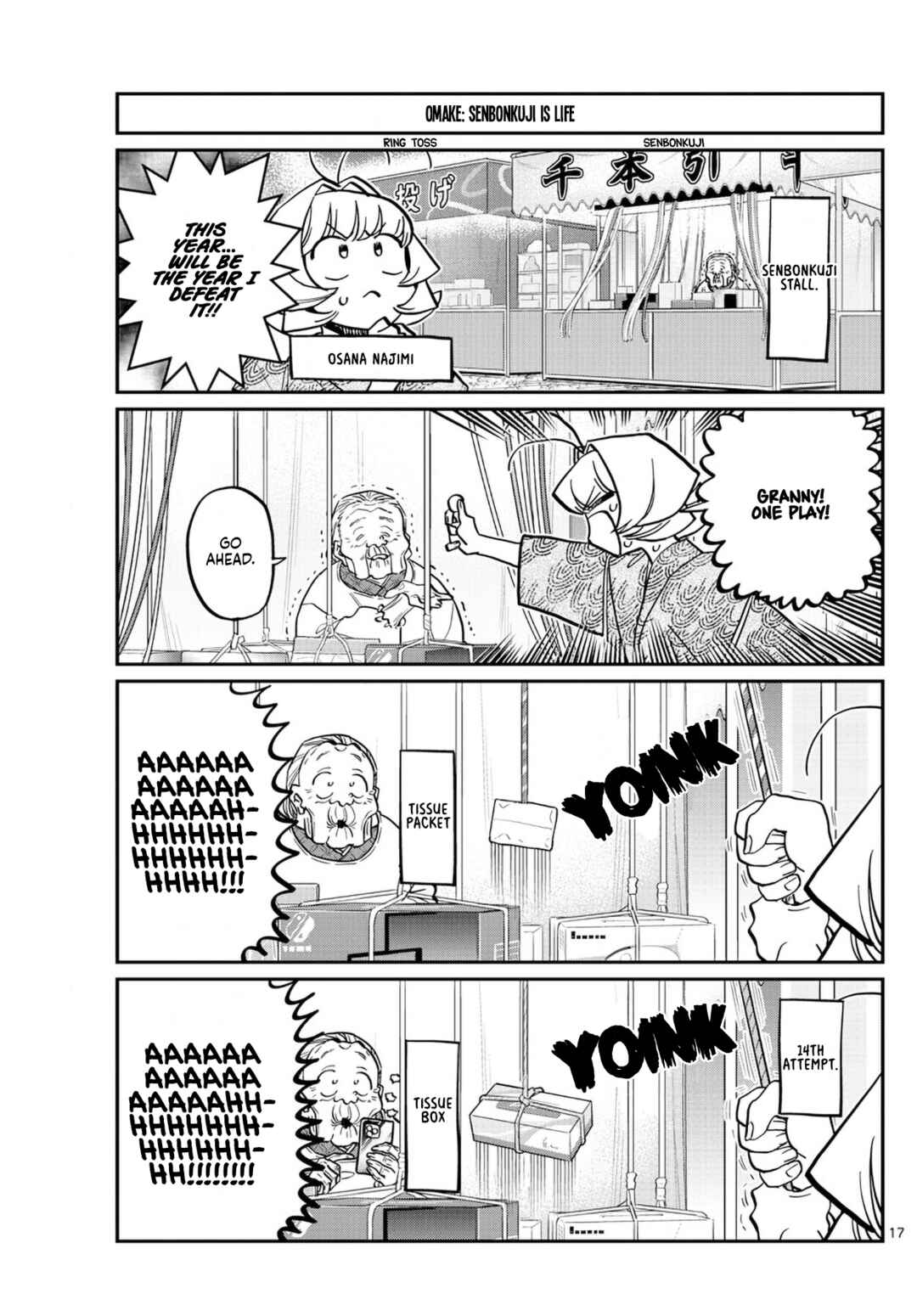 Komi-san wa Komyushou Desu. Chapter 398 page 16