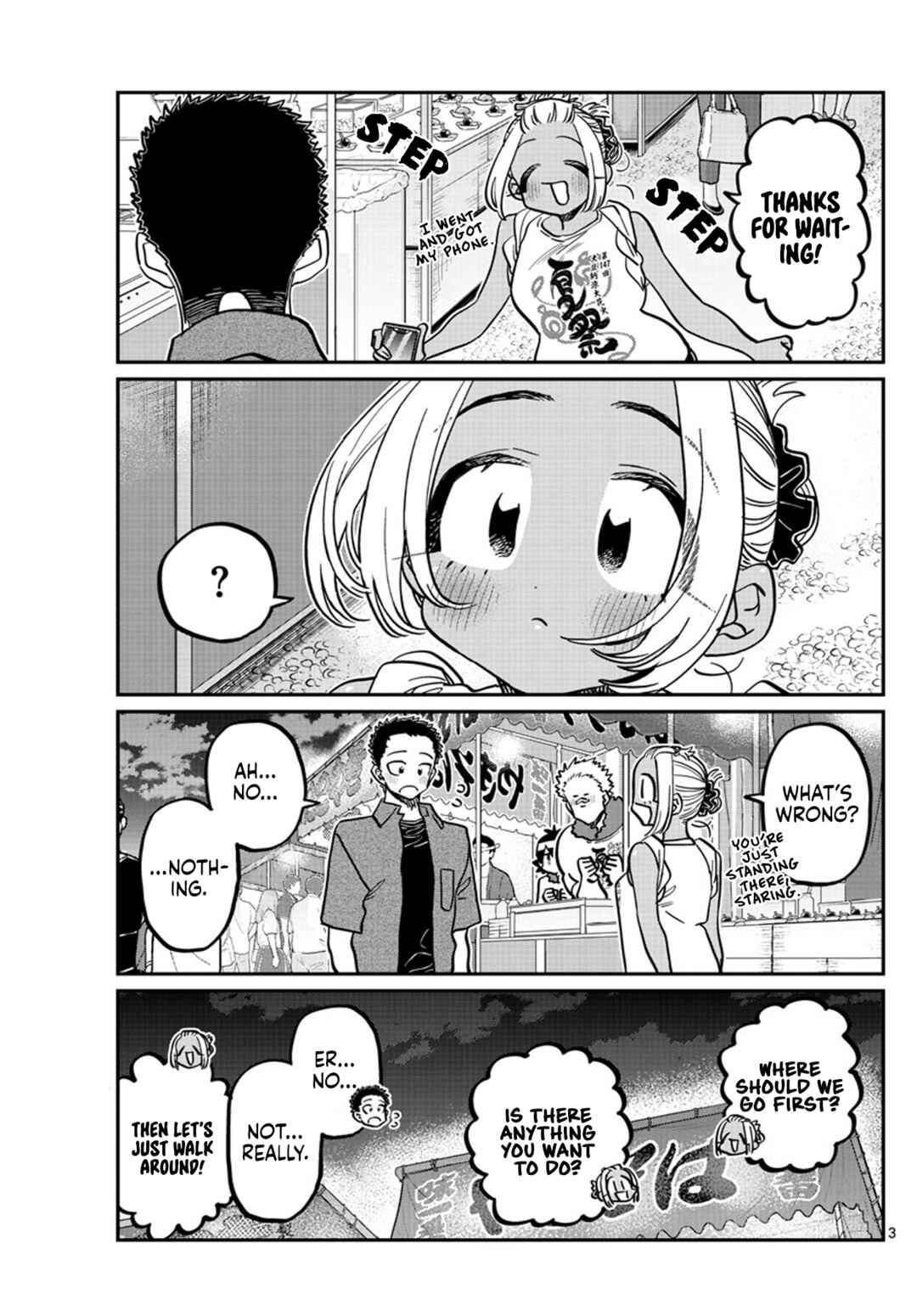 Komi-san wa Komyushou Desu. Chapter 398 page 2
