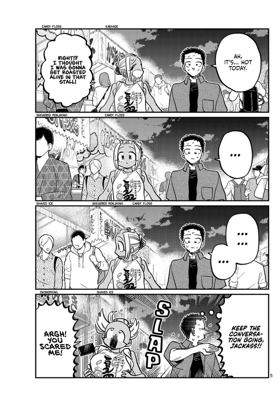 Komi-san wa Komyushou Desu. Chapter 398 page 4