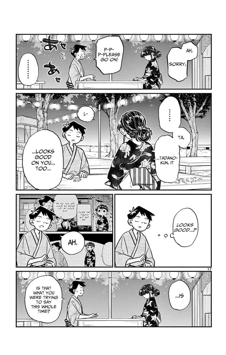 Komi-san wa Komyushou Desu. Chapter 46 page 16